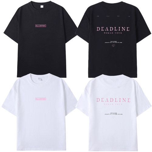Blackpink演唱会DEADLINET恤