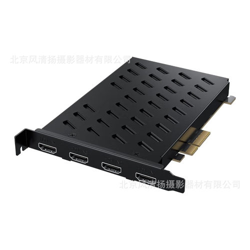 阿卡西斯 AC-4HDMIP 4路hdmi内置pcie采集卡摄像机单反相机电商带
