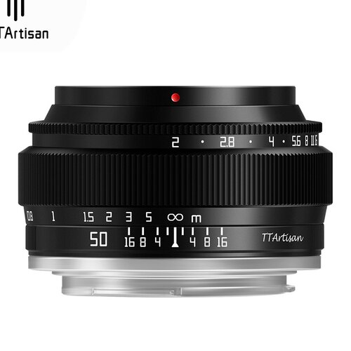 TTArtisan铭匠光学50mm f2全画幅微单镜头适用尼康ZE富士