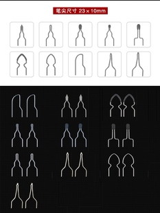 匏艺坊 烙画机 烙画笔 电烙笔笔头 20个(现货)