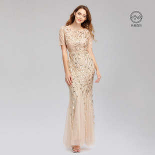 PARTY DRESS WOMEN WEDDING DRESSES FORMAL GOWN演出伴娘晚礼服