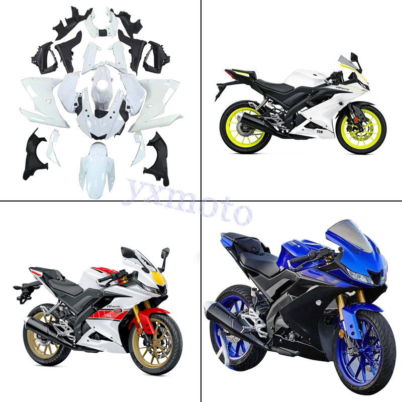 适用雅马哈YZF R125 19-24年外壳 R15 19-24年整流罩 全车板