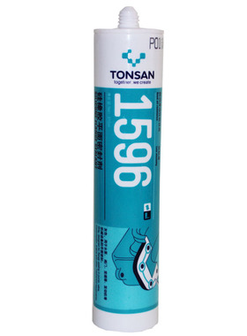 可赛新TS1596灰色发动机密封胶法兰防油免垫抗震压耐高温硅酮缸垫