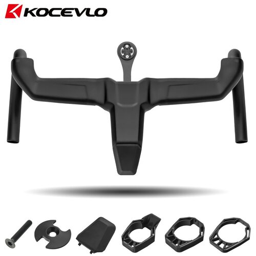 KOCEVLO公路自行车全碳纤维一体把OD2超轻内走线弯把28.6/31.8MM