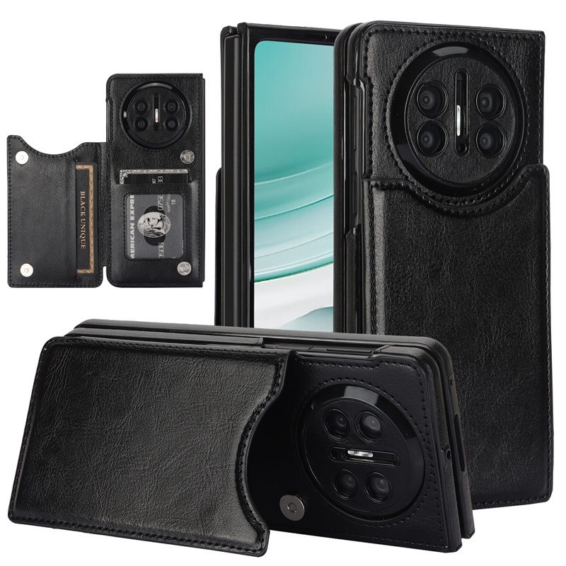 带卡包支架一体防摔手机保护皮壳