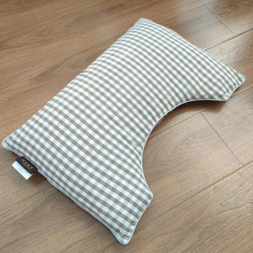 纯棉老粗布U形枕护颈椎助睡眠