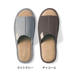 出口日本情侣纯色亚麻拖鞋男夏季室内家用地板静音家居棉麻客拖鞋