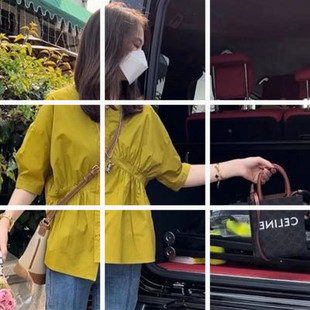 衬衣大码 2022夏短袖 孕妇装 百搭夏季 上衣 时尚