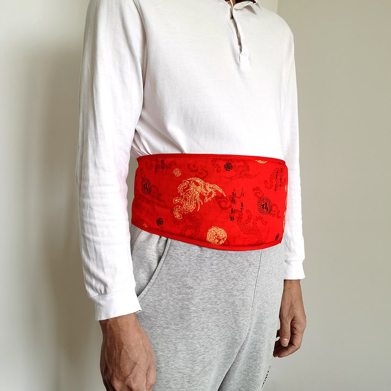 护肚围男士肚兜成人防着凉纯棉艾绒暖胃睡觉肚脐保暖艾草护腰带