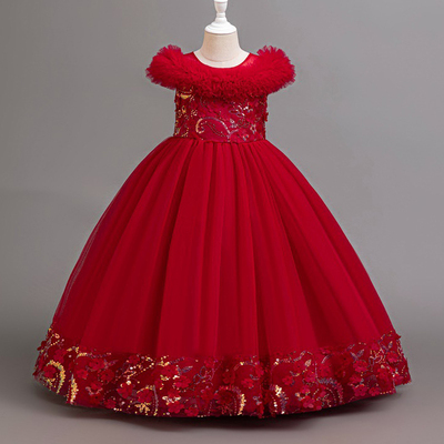 女童礼服公主裙夏季高端晚礼服