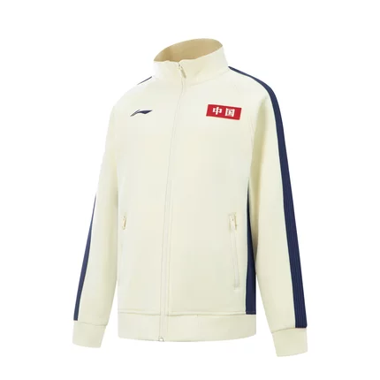 李宁男女小大童加绒保暖开衫卫衣YWDV517-1