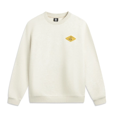 李宁卫衣男2026春季新款反伍BADFIVE立体裁剪宽松套头卫衣AWDW027