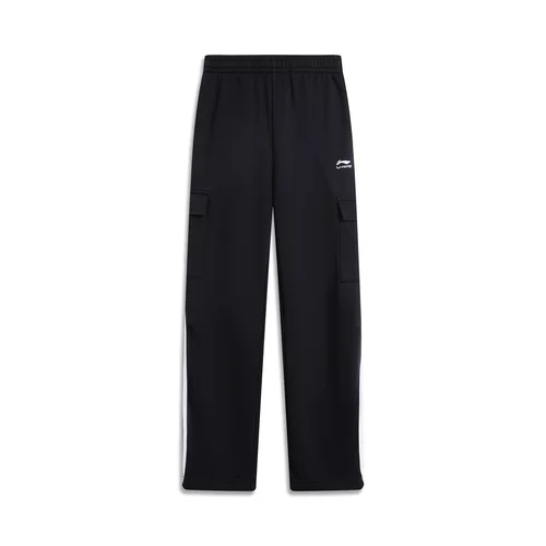 李宁女大童直筒卫裤YKLV278-1