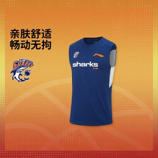 排湿速干背心AVSV263 CBA上海久事男子2025新款 李宁25 26赛季