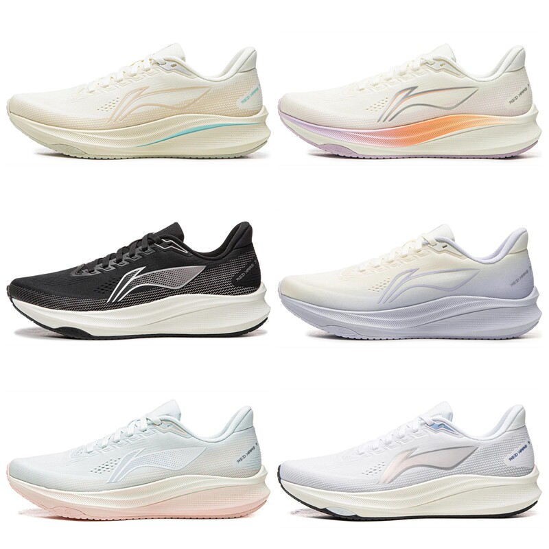 李宁赤兔9跑步鞋女款2026春季新款减震透气通勤软底跑鞋ARPW004