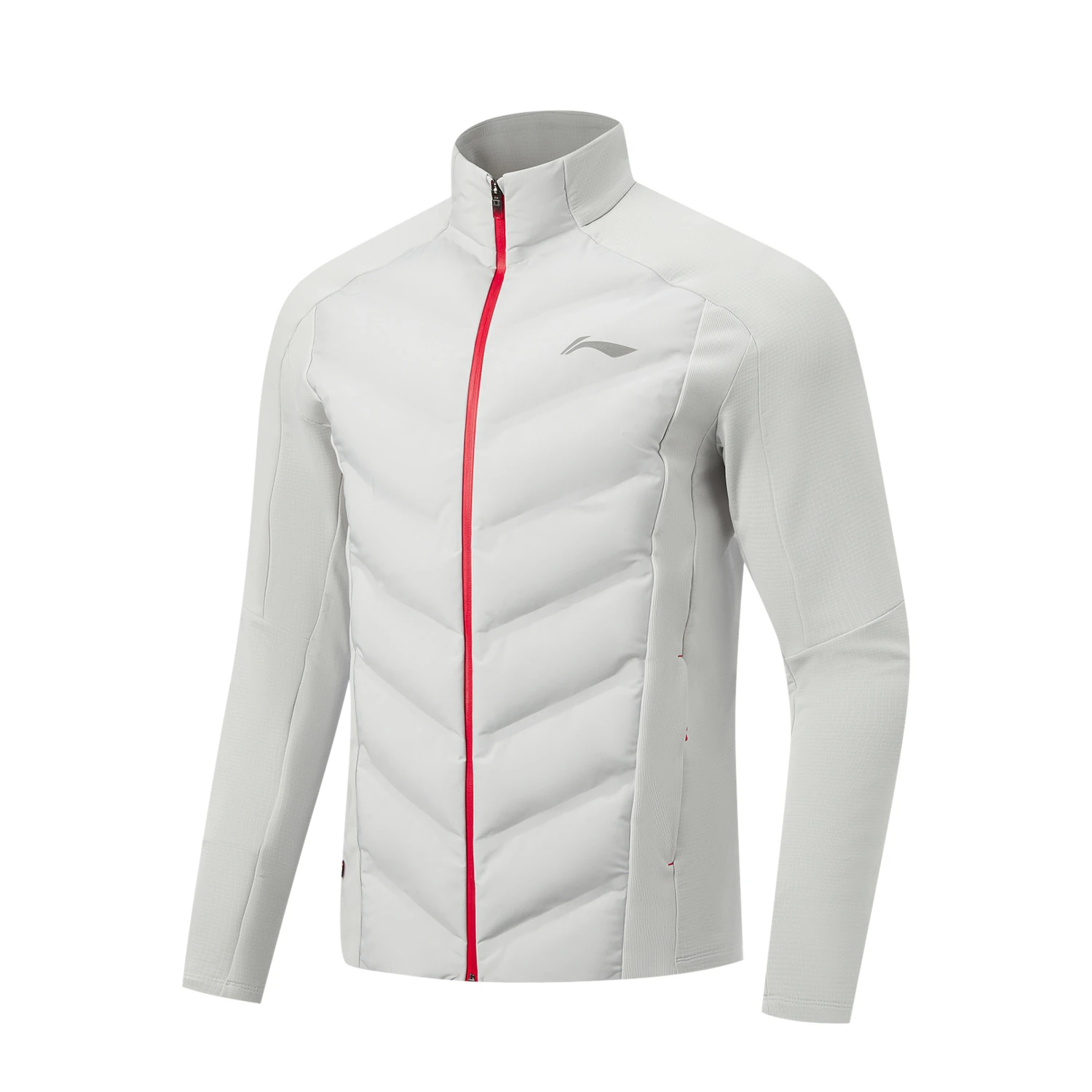 李宁棉服2026年春季新款男子日常跑运动休闲保暖夹克外套 AJMW063