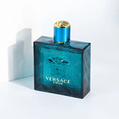 Versace 100ml清新木质调 范思哲蓝色爱神爱罗斯男士 淡香水30