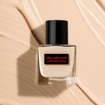 植村秀新品透光瓶羽纱润养粉底液滋润持妆774 584 674 594正品