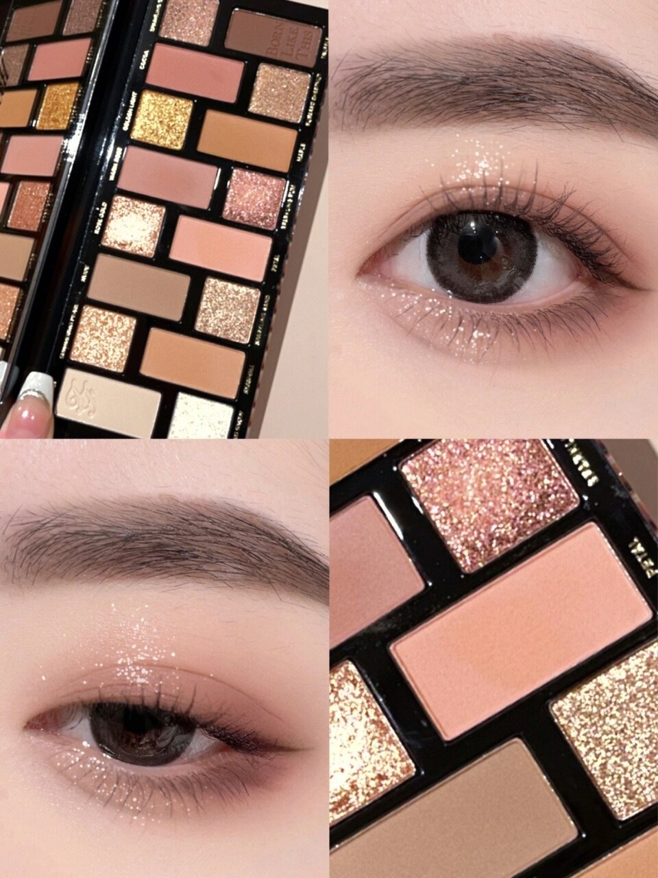 TooFaced16色眼影盘日常粉棕盘