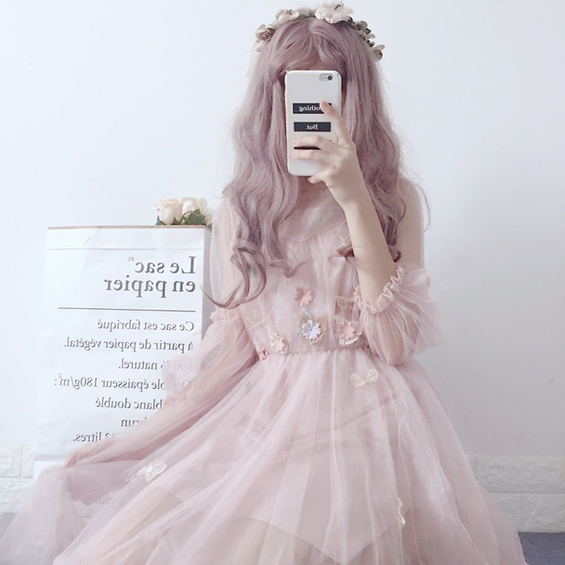 Ïļ¾Å®×°Ð¿îÌðÃÀÈÕϵÈíÃÃ×ӿɰ®Á¢Ì廨¶ä×°ÊÎÍøÉ´Á¬ÒÂȹÅäµõ´øÈ¹