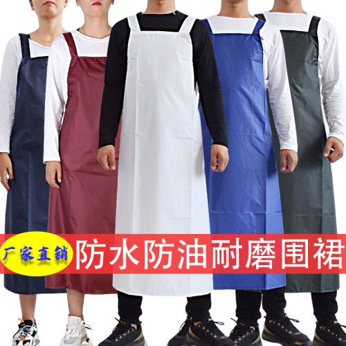韩版双肩带围裙家用耐酸碱做饭