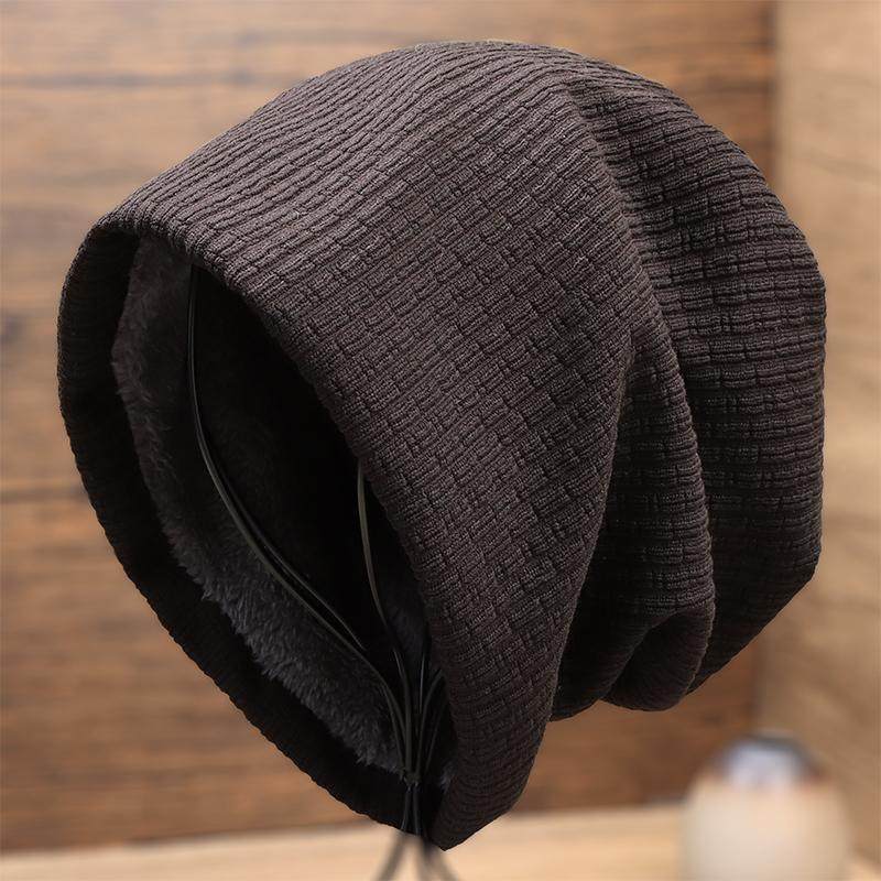 堆堆帽子男士冬季加绒防寒包头帽爆款时尚防风冷帽保暖护耳针织帽,服饰配件/皮带/帽子/围巾,帽子,淘宝优惠券,粉丝福利购,淘宝优惠卷