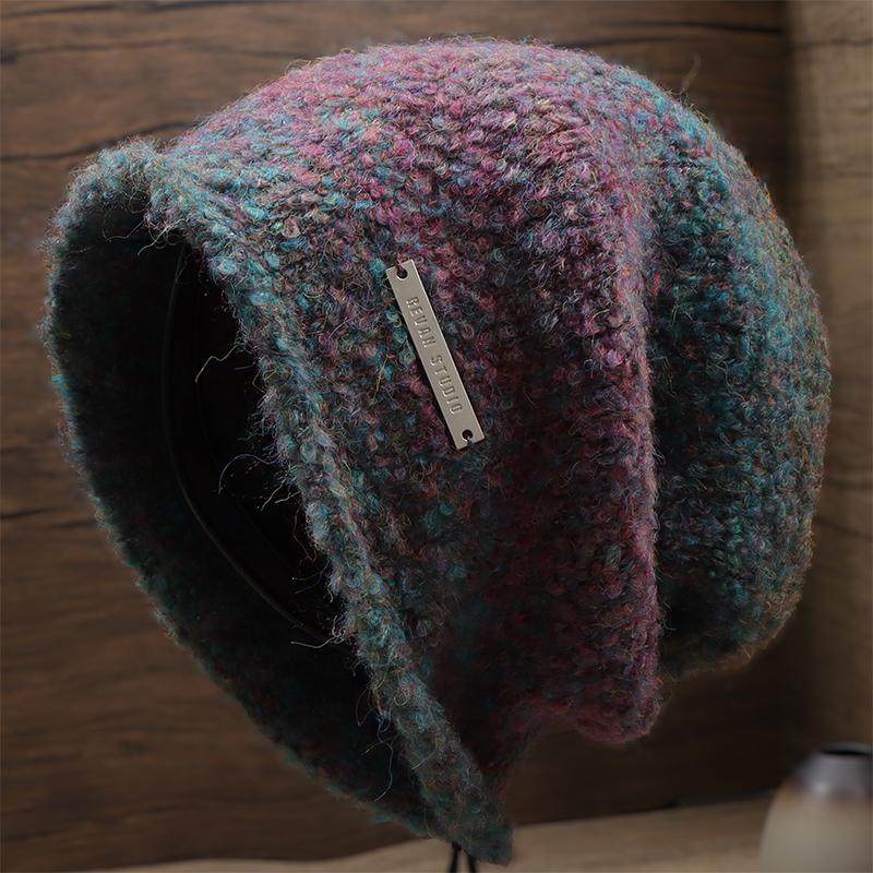 秋冬款大头围毛线帽时尚百搭冷帽毛圈帽宽松保暖针织护耳堆堆帽子,服饰配件/皮带/帽子/围巾,帽子,淘宝优惠券,粉丝福利购,淘宝优惠卷