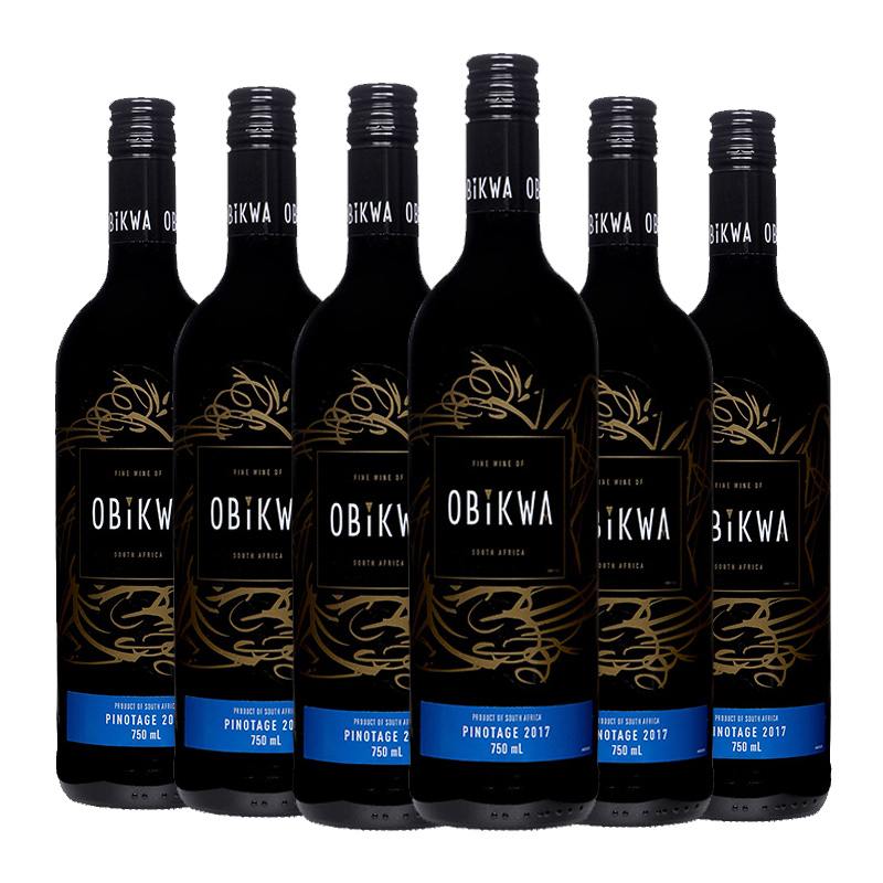 奧卡瓦紅酒品樂塔吉紅葡萄酒 南非名莊名品 750ml*6