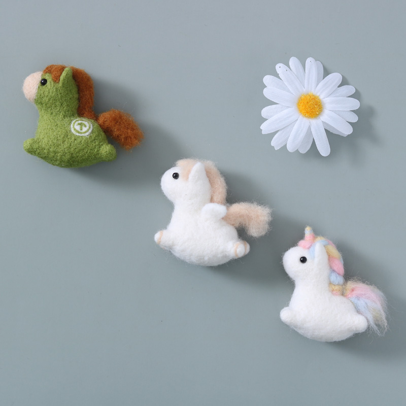 羊毛毡戳戳乐diy材料包手工制作 搓搓乐初学者礼物送闺蜜消磨时间