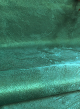 笔刷纹墨绿色无缝墙布孔雀绿墨绿深绿暗绿水泥刮痕纹理高档壁布厚