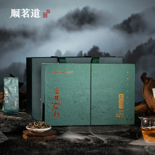 顺茗道福鼎白茶花果香2018老白茶蜜韵甜散茶礼盒装送礼新品