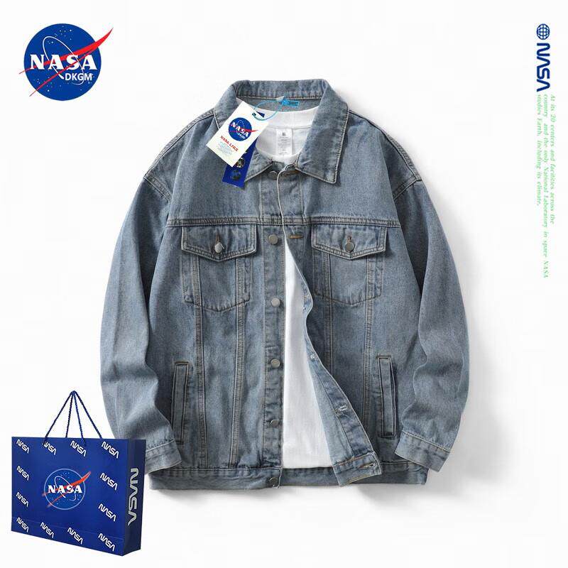 NASADKGM牛仔外套男韩版潮牌青少年秋冬季休闲工装夹克百搭外套连怎么样,好用不?