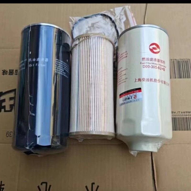 徐工吊车上柴国五国六机滤柴滤油水分离器配件机油滤芯柴油