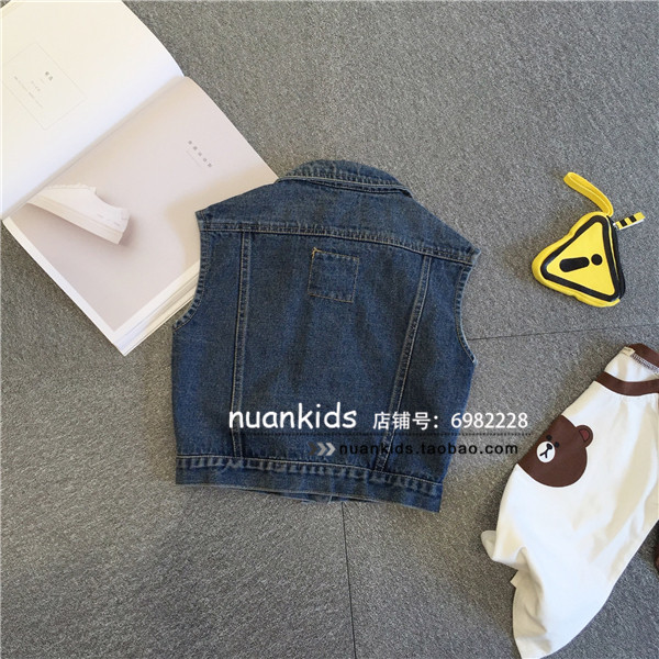 Gilet enfant en toile - Ref 2068564 Image 4