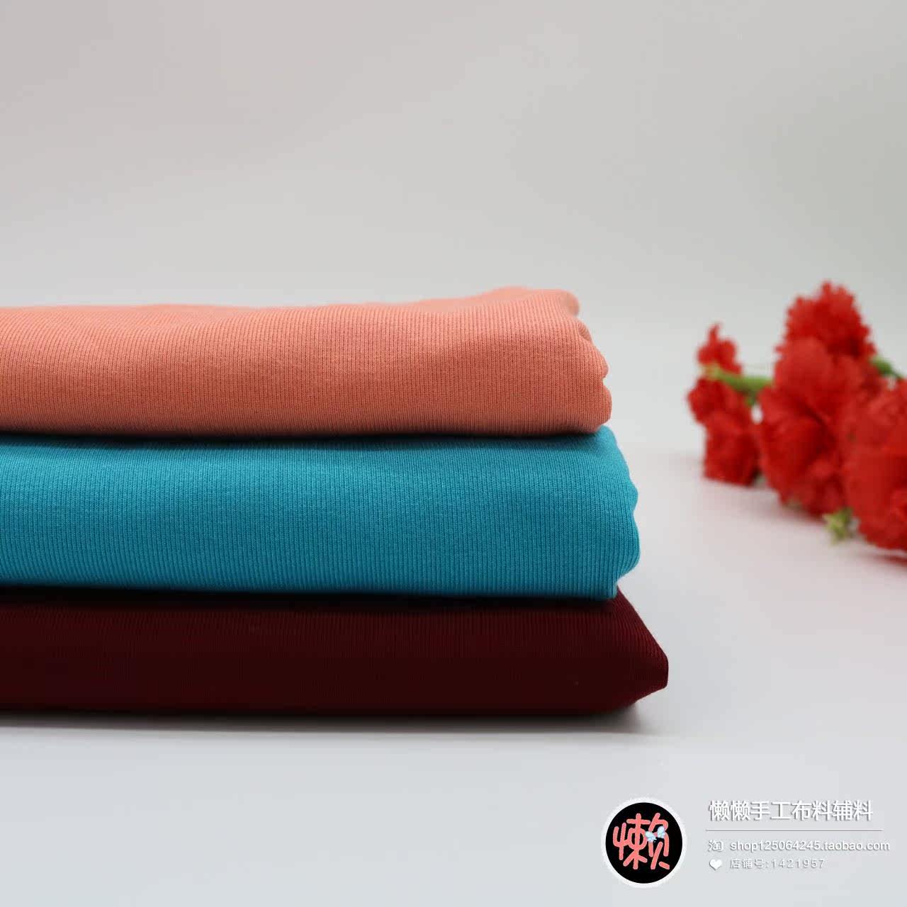 奚梦瑶同款莫代尔随心裁螺纹针织 夏季紧身打底连衣裙用面料 莫代|ruв категории домашний ткань, ткань/ткань/ручной diy ткани ткани - от Buy2taobao.com для оказания профессиональной услуги покупки агента Taobao