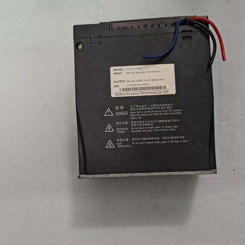 议价汇川 Inovance 伺服驱动器 SV610NT8R4I可维修翻新