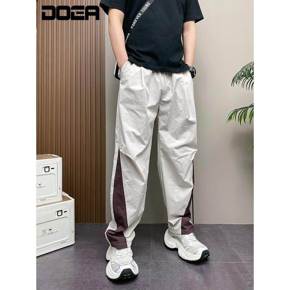 1506A/GY2410/P44户外速干运动裤男士宽松拼接帅气弯刀裤1，女装休闲裤，星座1506A