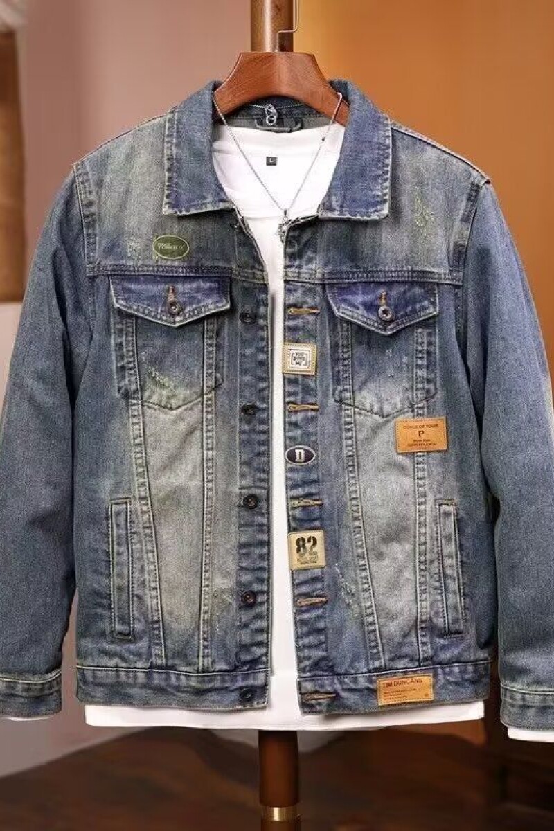 1506A/G3200/P622025春秋美式高端牛仔外套1图片