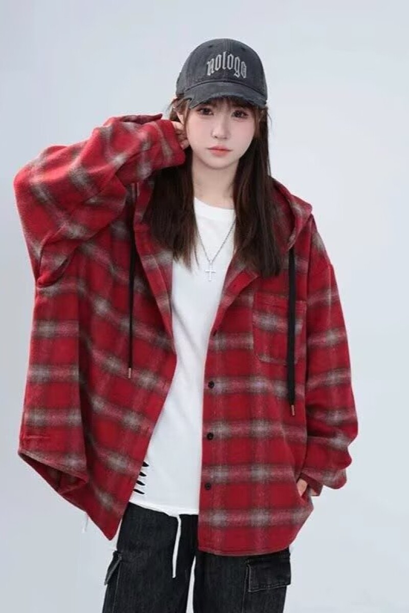 1506A/GXX280/P54宽松衬衣男生夏季潮流百搭休闲外套3图片