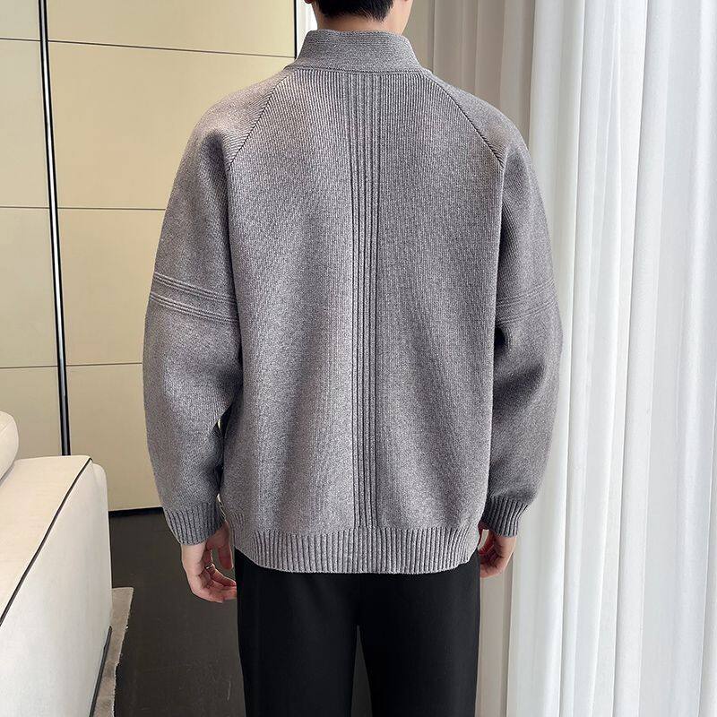 1506A/GK180/P62秋冬新款慵懒情侣百搭纯色立领外套1,女装短外套,星座1506A