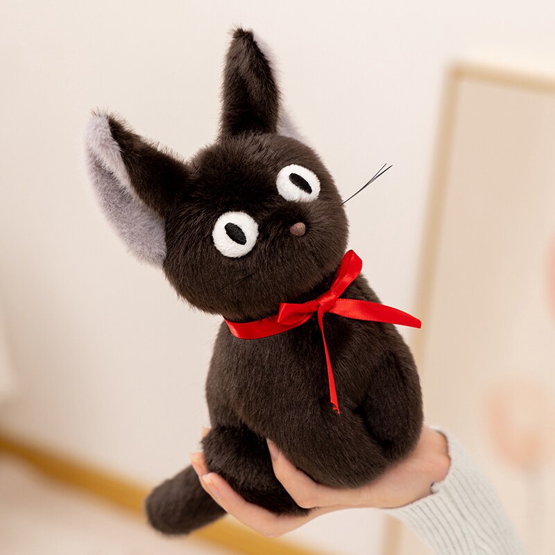 卡通魔女宅急便公仔黑猫吉吉儿童毛绒玩偶可爱娃娃送女生生日礼物