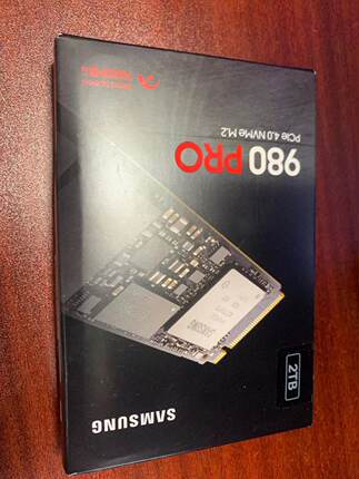 Samsung/三星MZ-V8P2T0BW 980PRO2T 990PRO 2TB 4TB  SSD固态硬盘