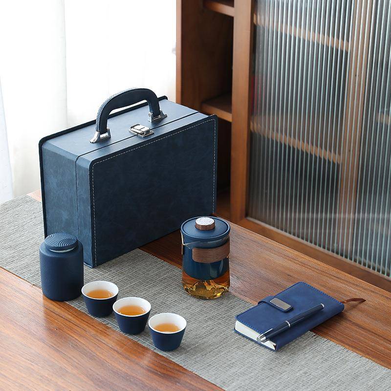 创意实用小礼品笔记本茶具套装礼盒公司年会商务活动送客户伴手礼