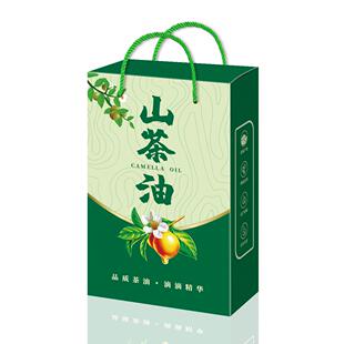山茶籽油包装盒野生茶籽油山柚油礼品盒彩盒纸箱包装盒子设计