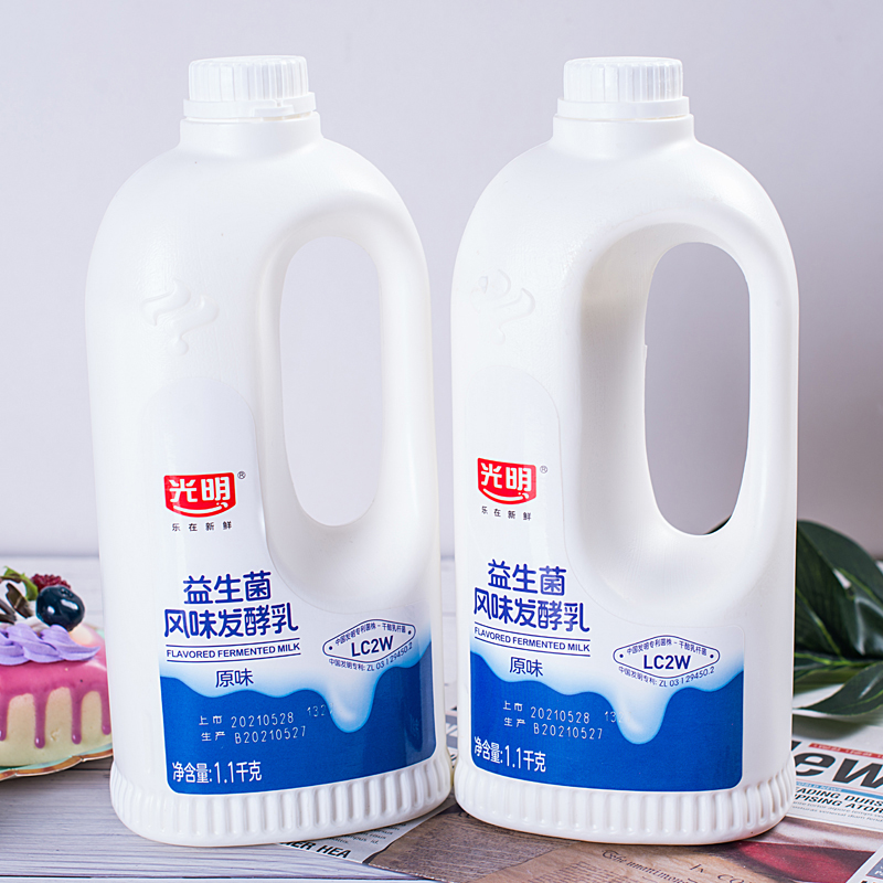 光明大桶发酵乳量贩装原味酸奶