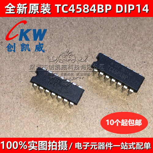 MC14584BCP TC4584BP MC14584 直插 DIP-14 反相施密特触发器