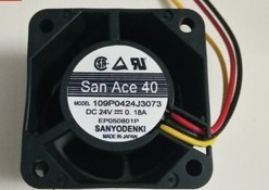 109P0424J3073 DC24V 0.18A原装正品日本三洋SANYO大风量轴流风扇