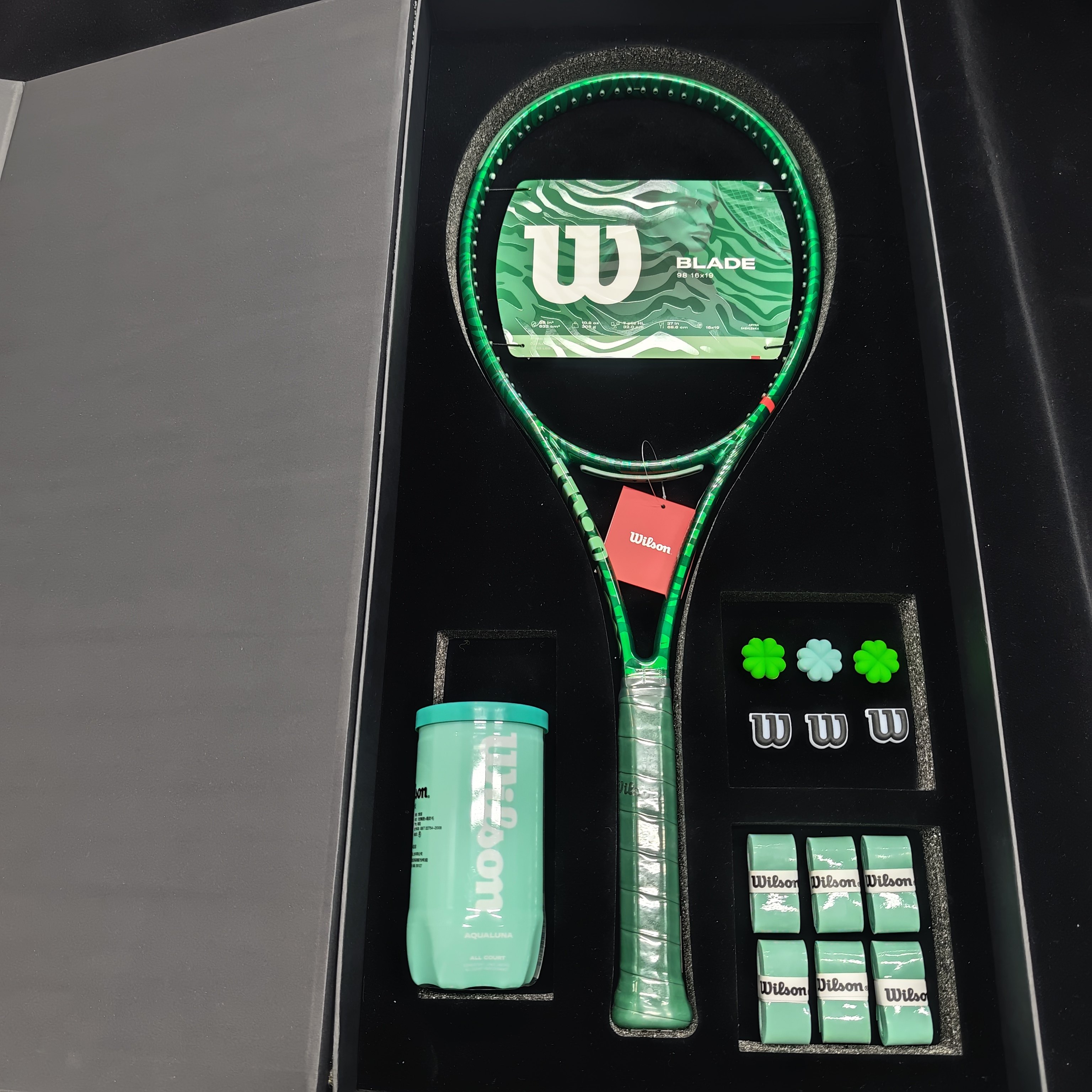Wilson 威尔胜26新款 blade V10 萨巴伦卡虎纹限定专业网球拍