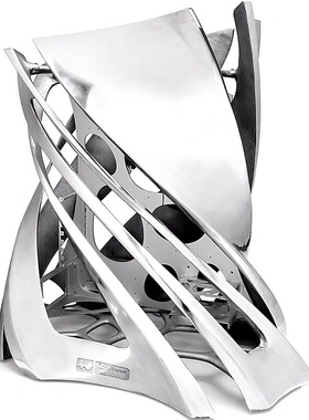 INWIN迎广Z-Tower定制游戏玩家DIY电脑机箱1250W电源树根限量版