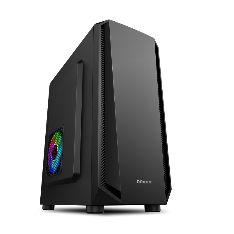 先马 逾辉黑豹 台式机电脑主机机箱 atx/matx中塔式水冷游戏 新品